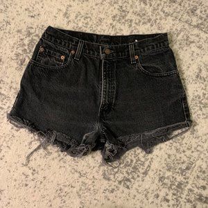 Levi wedgie fit shorts